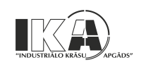 Industriālo krāsu apgāds IKA logo